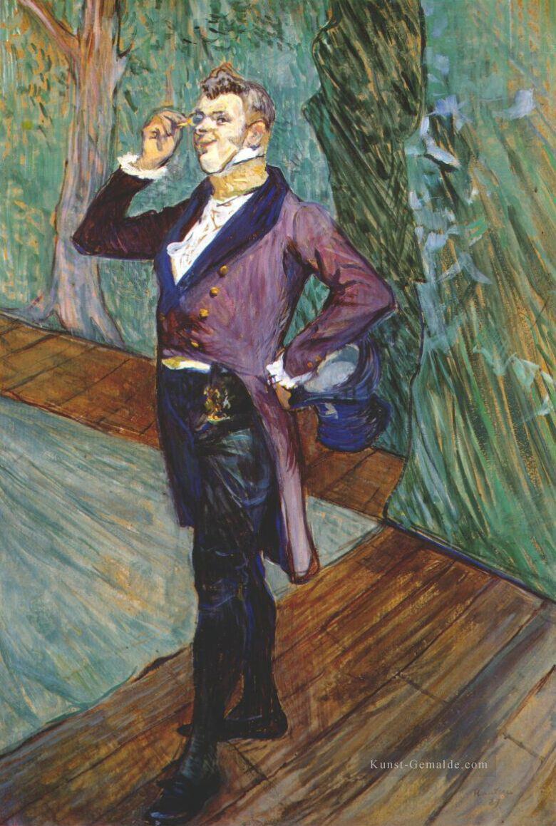 Schauspieler Henry samary 1889 Toulouse Lautrec Henri de Ölgemälde